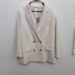 NWT oversized H&M blazer